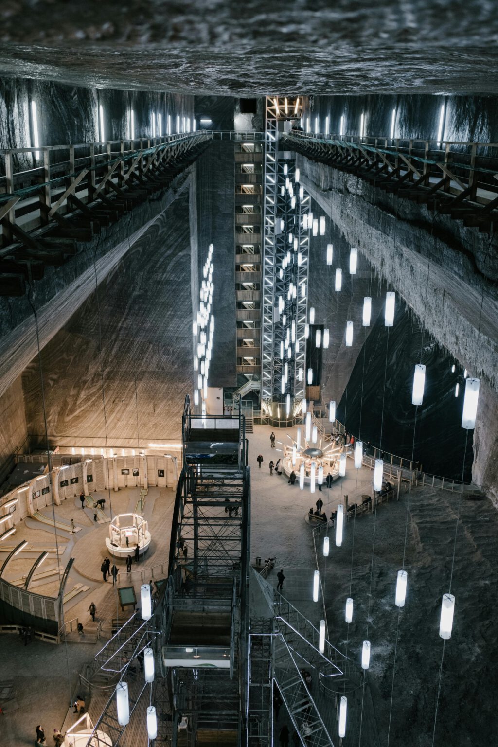 Salina turda in turda romania