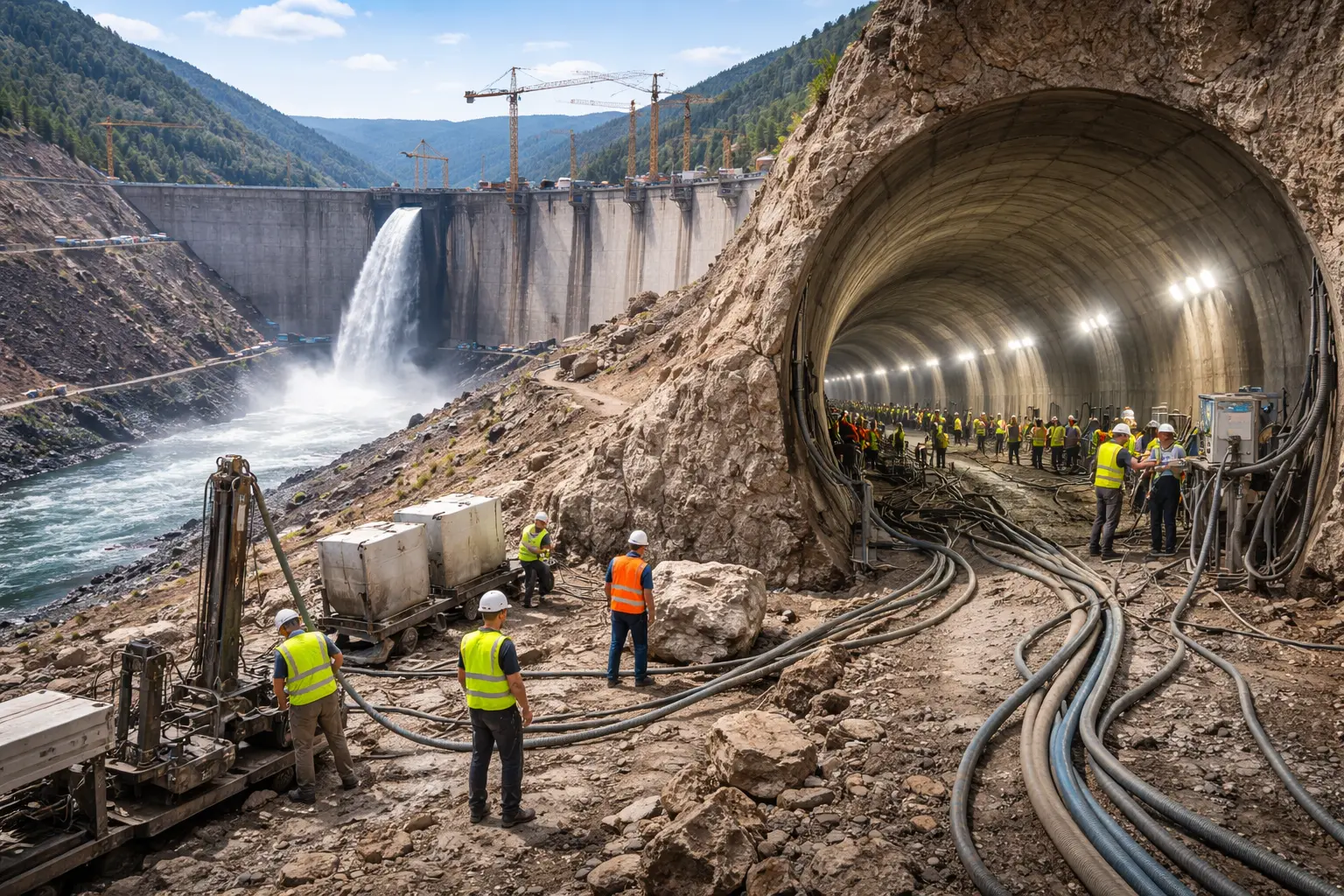 dam foundation improvement