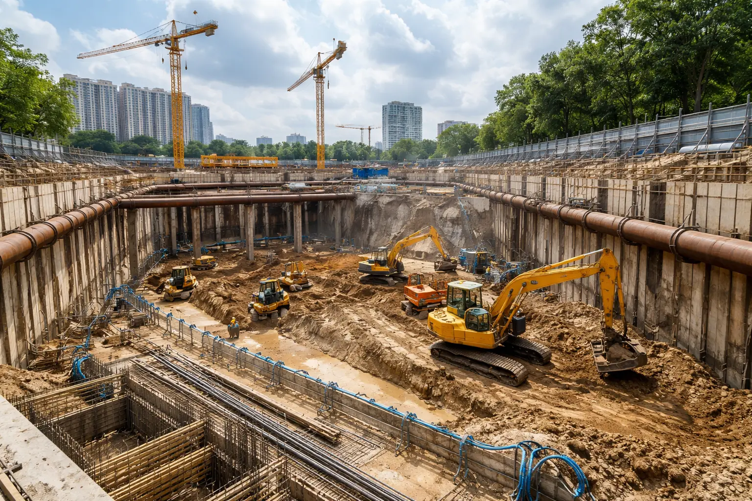 excavation support in India