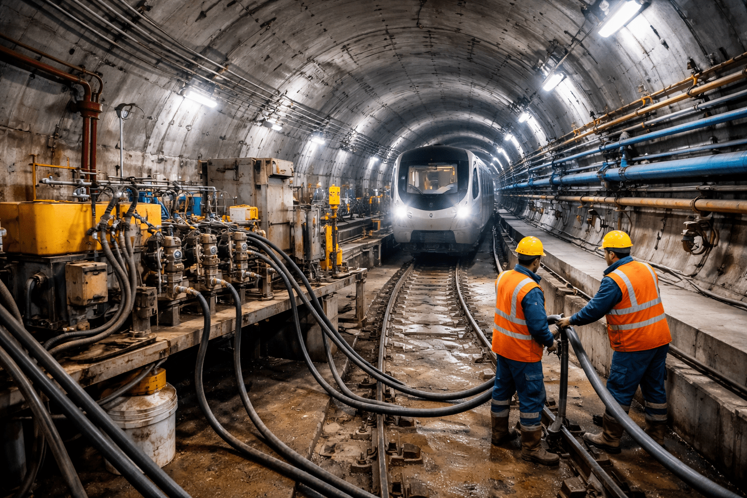 grouting solutions for urban transit projects