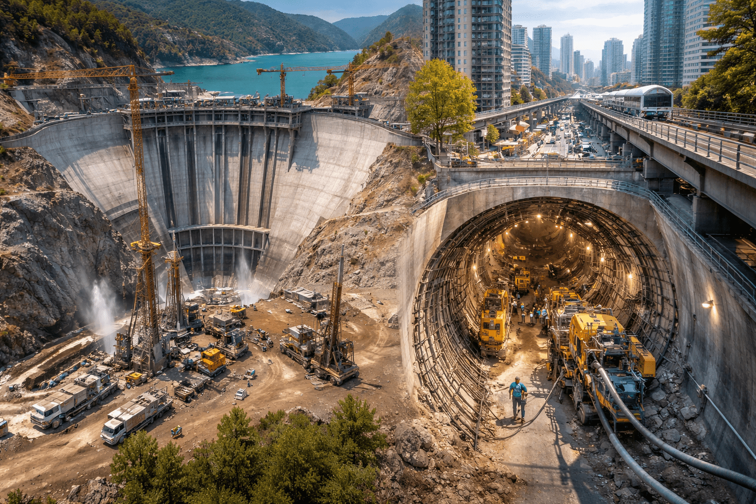 dam foundation improvement