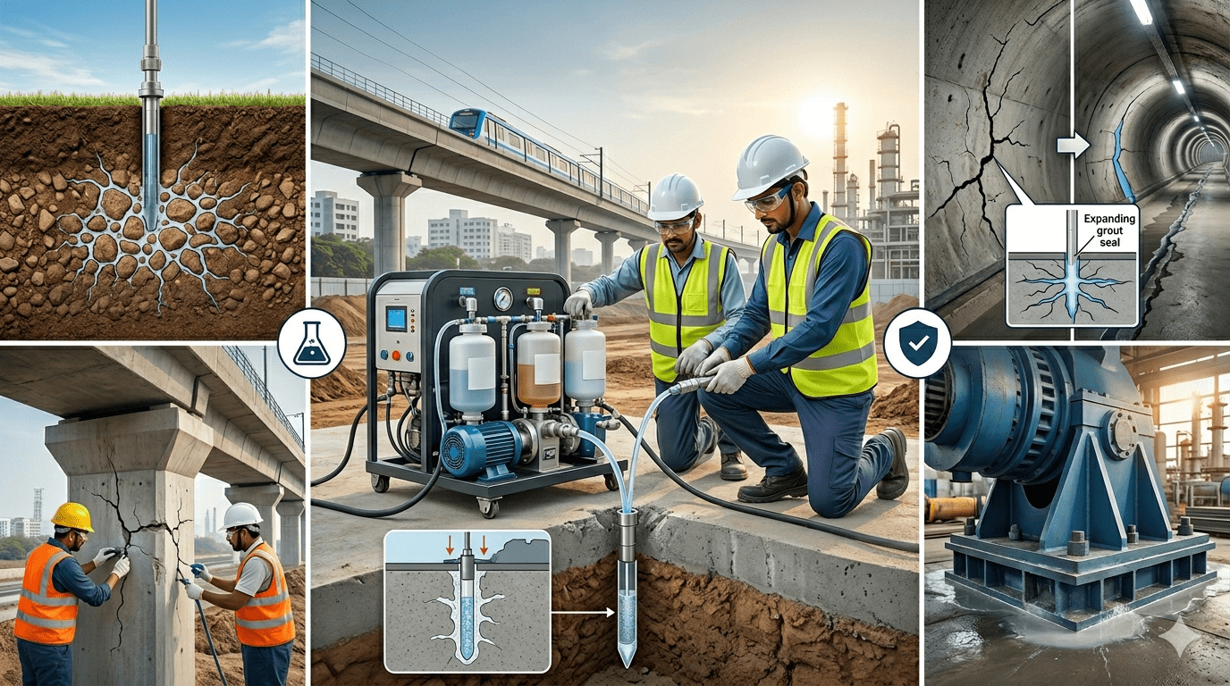 Chemical Grouting Services in India