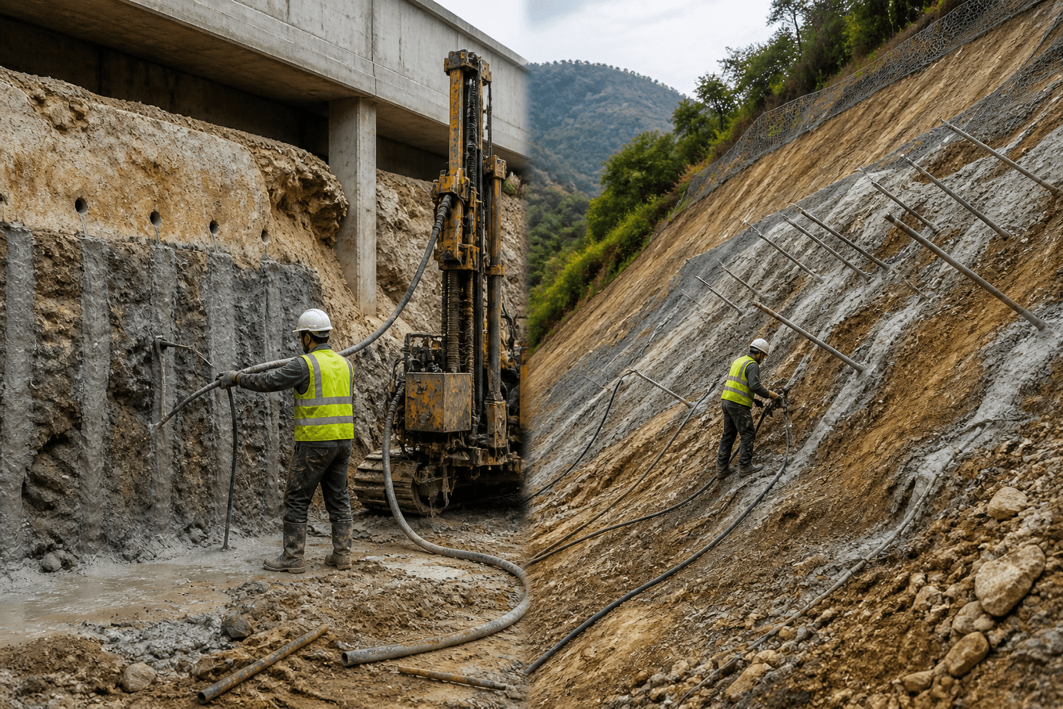 Consolidation grouting