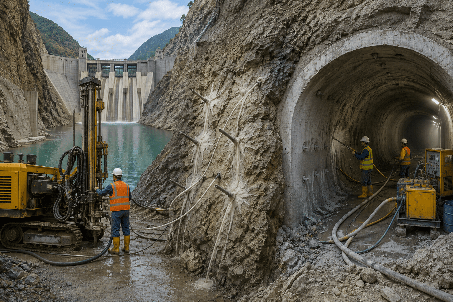 Consolidation grouting